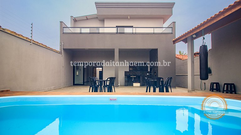 Sobrado Moderno, Piscina, Bilhar, Área Gourmet