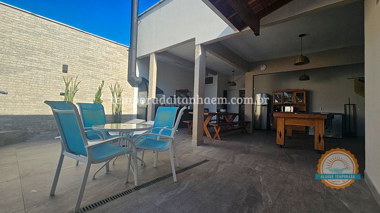 Piscina Aquecida, 4 Suítes com Ar, Bilhar, Área Gourmet