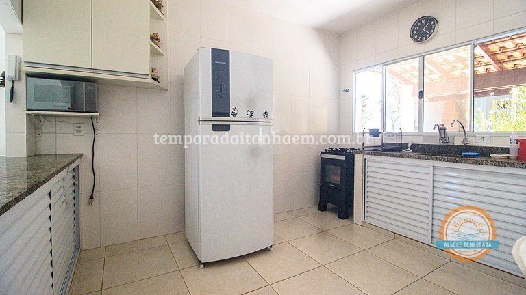 Piscina, Ar condicionado, Churrasqueira, 4dorm