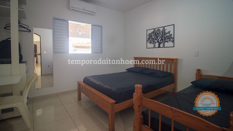 Piscina, Ar condicionado, Churrasqueira, 4dorm