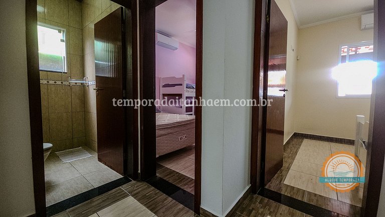 Piscina, Churrasq., Acessível, 3 dorm Climatizados