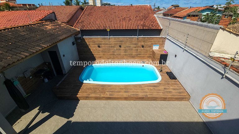 Sobrado Moderno, Piscina, Bilhar, Área Gourmet